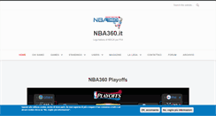 Desktop Screenshot of nba360.it