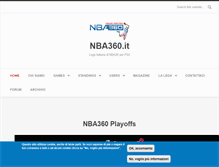 Tablet Screenshot of nba360.it